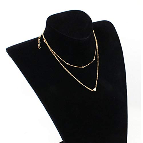 Plated Toned Layered Necklace